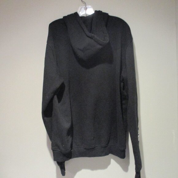 Adidas Mens NYC Hoodie Black and Orange Size Medium - Picture 5 of 5